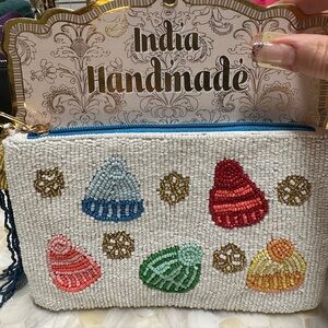 Viral Marshall’s Winter Colorful Beaded Clutch with Hat Design! So pretty!